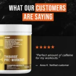CBum Raw Nutrition THAVAGE PRE-WORKOUT 40 Scoops - INTERNATIONAL - Image 3