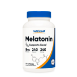 Nutricost Melatonin 5mg 240 Capsules