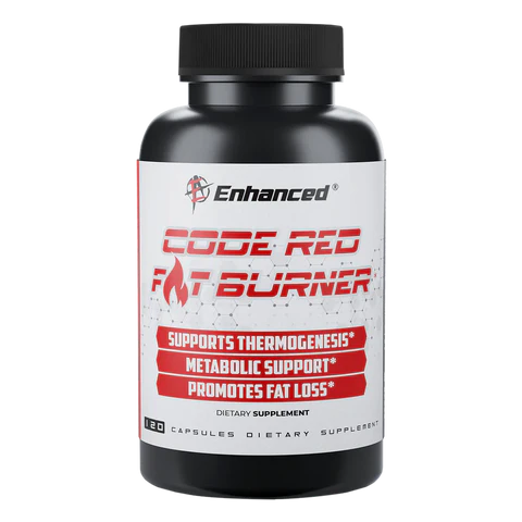 Enhanced CODE RED Caffeine Free Fat Burner 120 Capsules