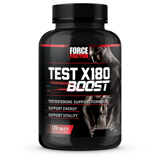 Force Factor Test X180 Boost 120 Tablets