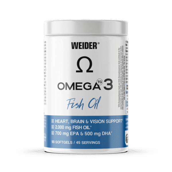 Weider High Quality Omega 3 Fish Oil 90 Capsules