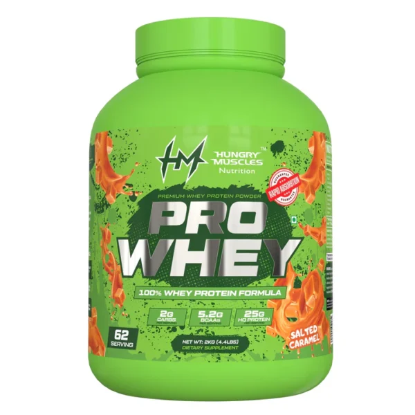 Hungry Muscles Pro Blend Whey 62 Serving 2KG (4.4LBS)