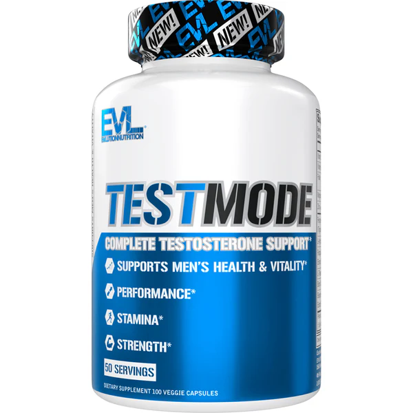 EVL Nutrition TestMode - Complete Testosterone Support 100 Capsules