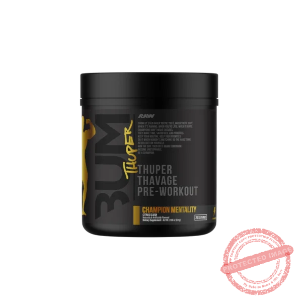 Cbum Raw Nutrition Thuper Thavage Pre-Workout