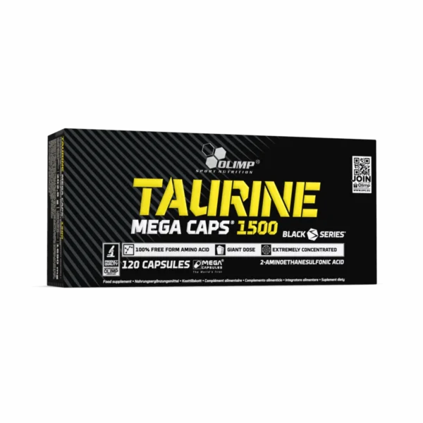 Olimp Sport Nutrition Taurine Mega Caps® 1500 – 120 Capsules