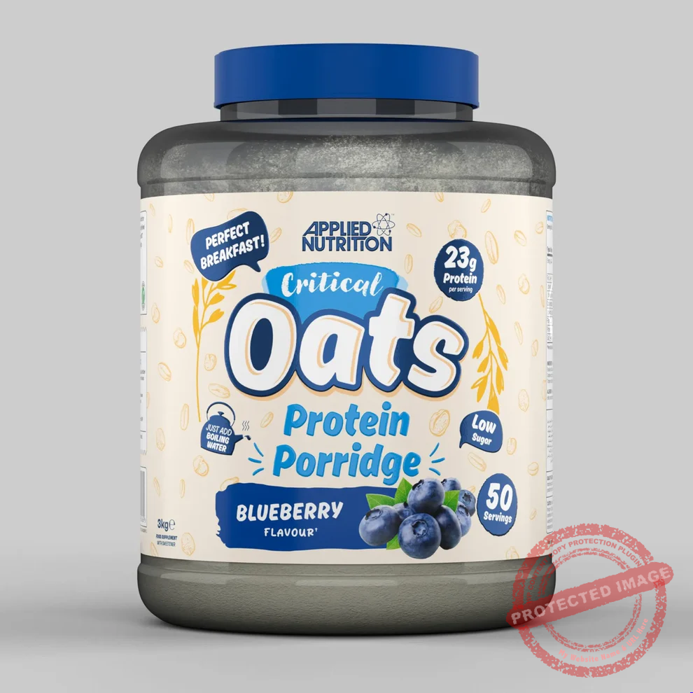 Critical_Oats_Protein_Porridge_3kg_-_Blueberry Applied Nutrition Critical Oats Protein Porridge 3kg - Image 1