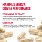 Force Factor Yohimbine 30 Capsules - Image 3