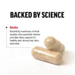 Force Factor Essentials Biotin for Hairs, Nails, Skin 100 Capsules - Image 3