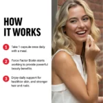 Force Factor Essentials Biotin for Hairs, Nails, Skin 100 Capsules - Image 2