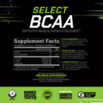 MusclePharm SELECT BCAA 30 Servings (USA Version) - Image 3