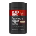 Weider Prime Testosterone for Men with KSM-66® Ashwagandha 60 Capsules